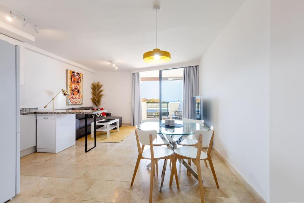 Sunny Ocean View Apartment Palm-mar Buitenkant foto