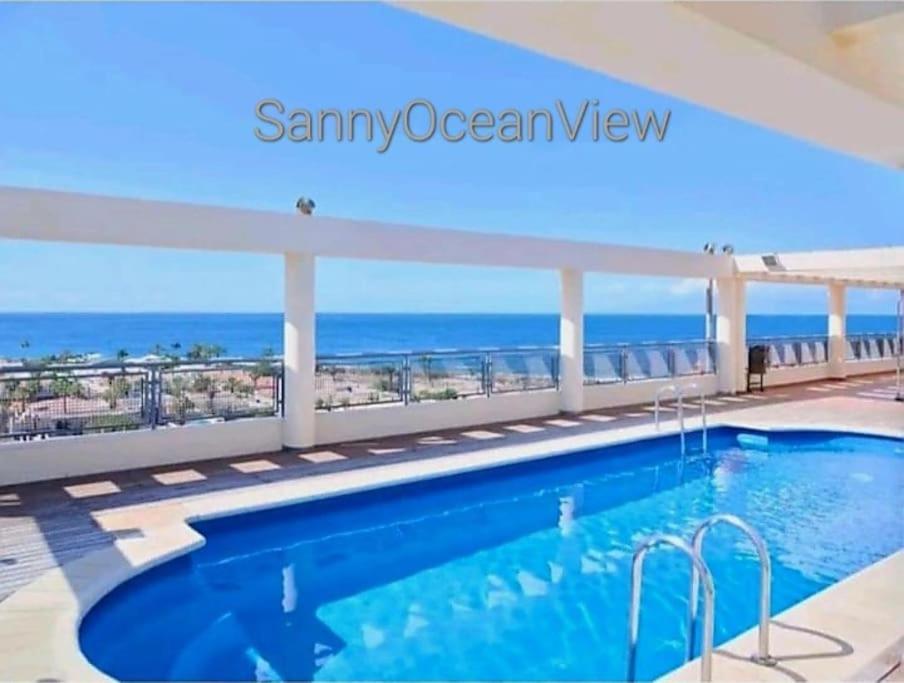 Sunny Ocean View Apartment Palm-mar Buitenkant foto